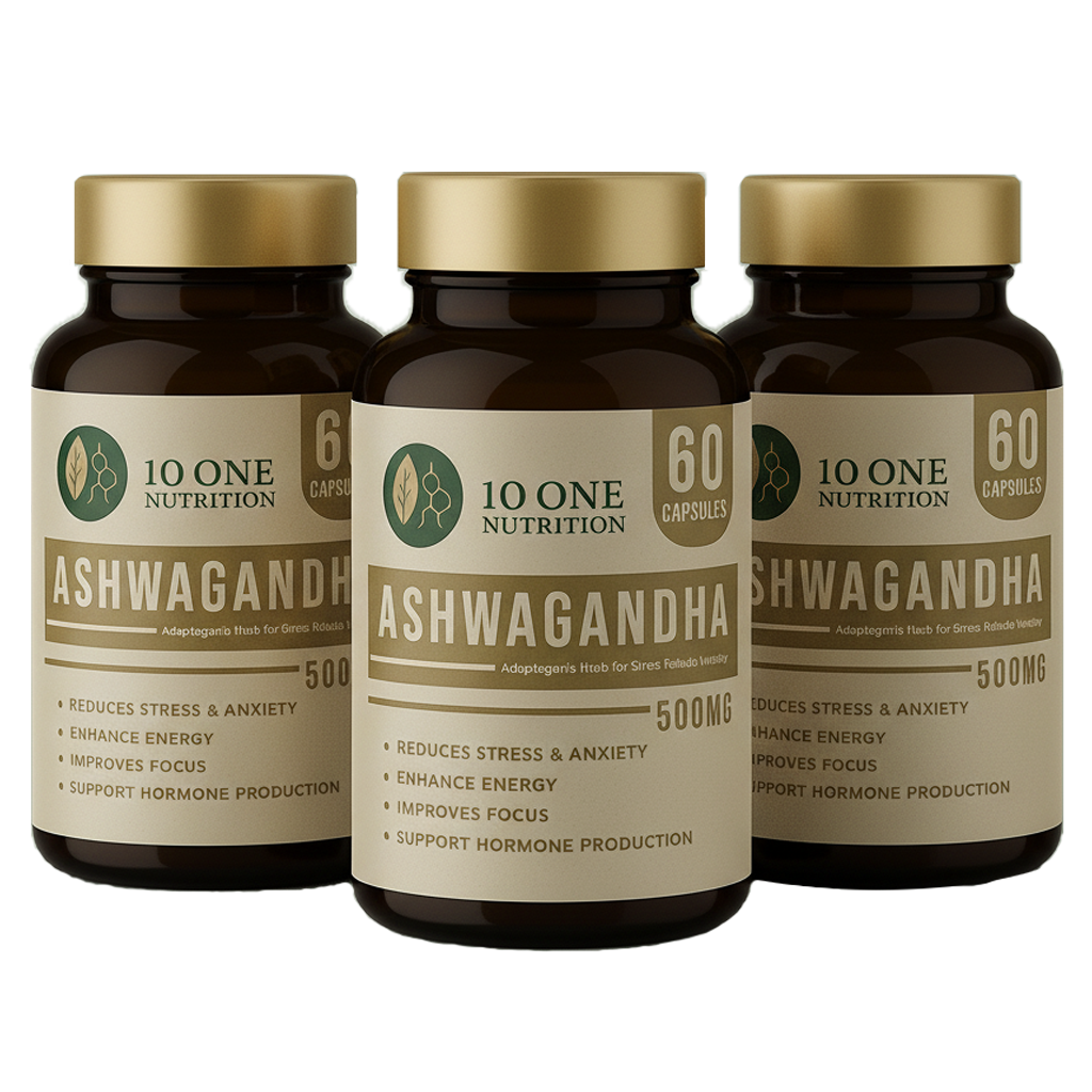 10 One Nutrition Ashwagandha 500mg 180 Capsule