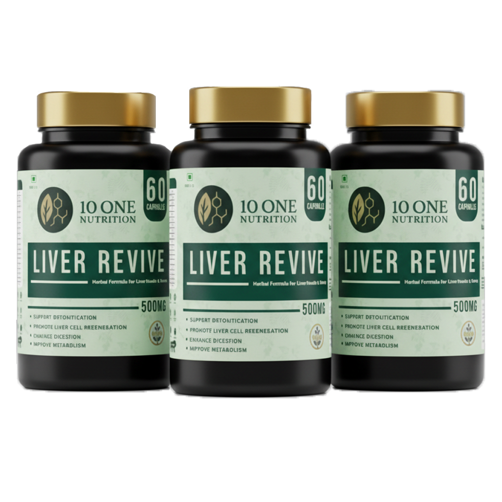 10 One Nutrition Liver Revive 500mg - 180 Capsule