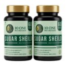 10 One Nutrition Sugar Shield 500MG -120 Veg Capsule