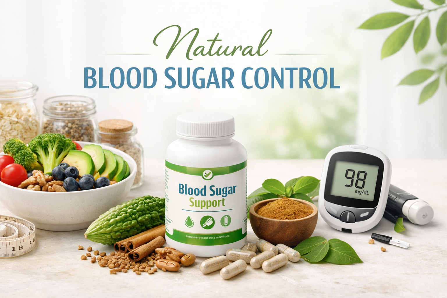 natural blood sugar control